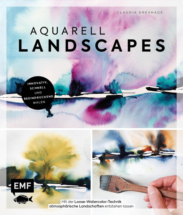 Carte Aquarell Landscapes 