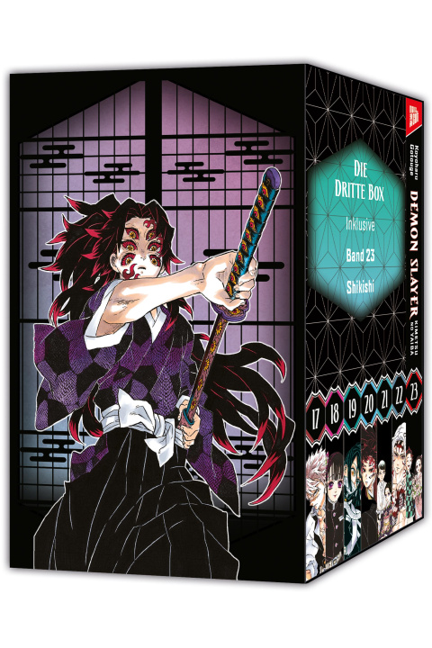 Knjiga Demon Slayer - Kimetsu no Yaiba - 23 mit Schuber Burkhard Höfler