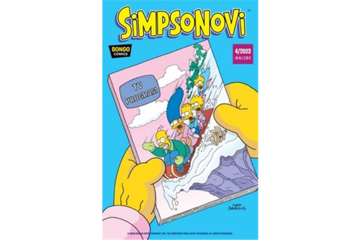 Könyv Simpsonovi 4/2023 Matt Groening