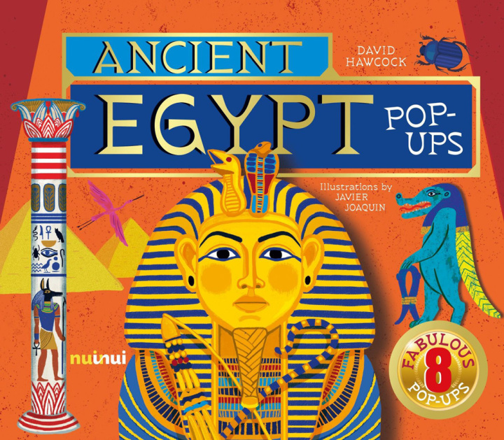 Carte Ancient Egypt. Pop-ups David Hawcock