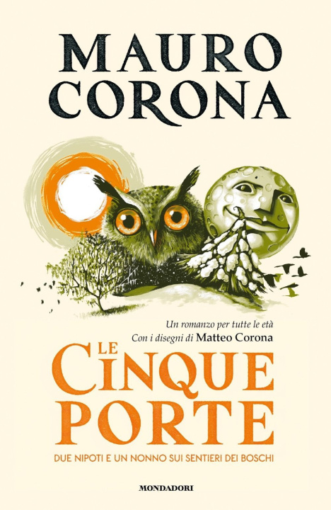 Książka cinque porte Mauro Corona