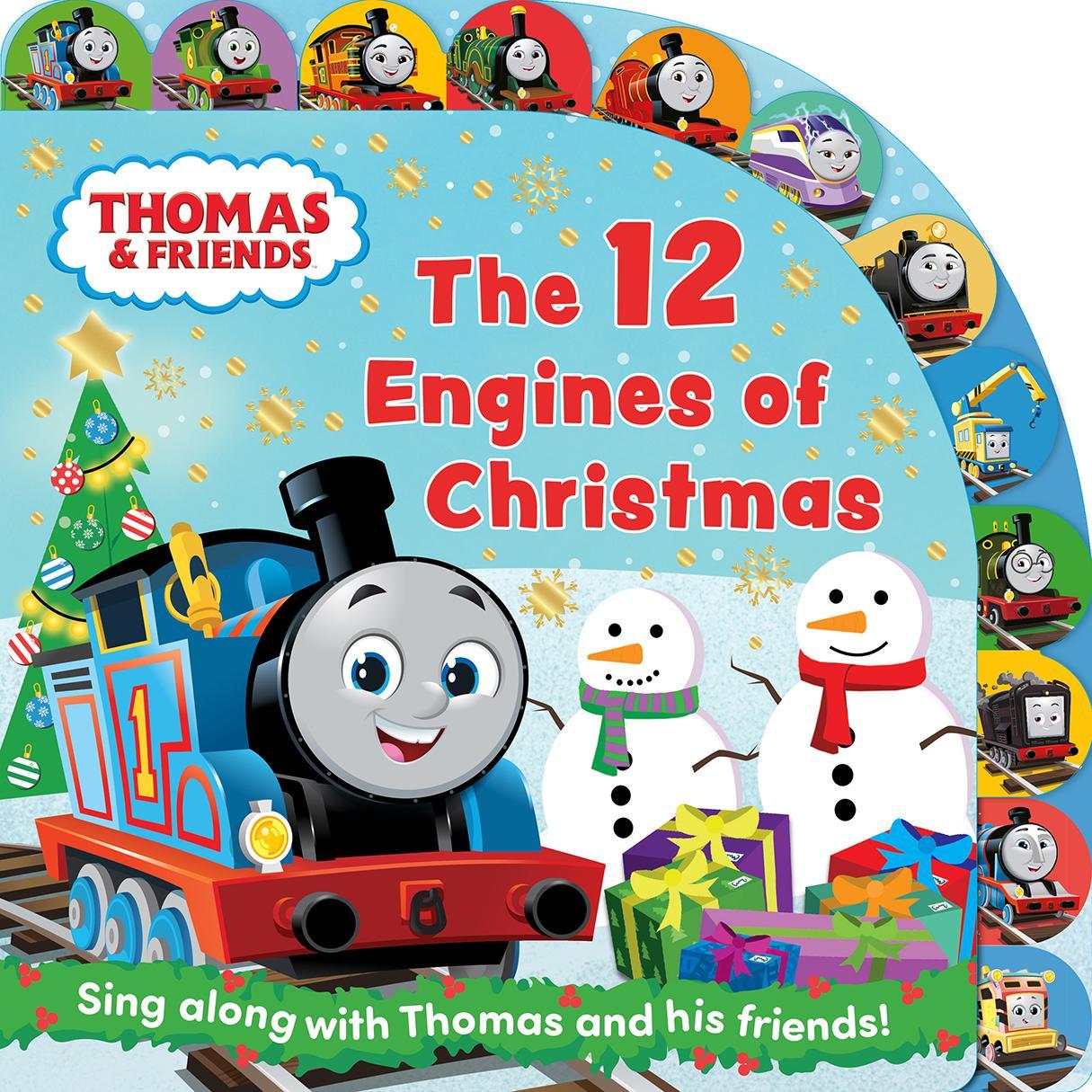 Könyv Thomas & Friends: The 12 Engines of Christmas Thomas & Friends
