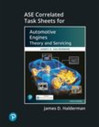 Książka ASE Correlated Task Sheets for Automotive Engines: Theory and Servicing Halderman