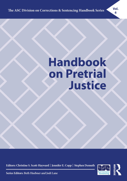Kniha Handbook on Pretrial Justice 