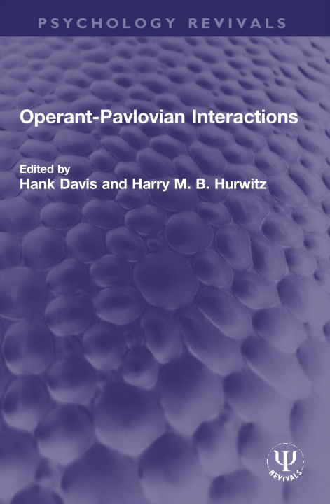 Book Operant-Pavlovian Interactions Hank Davis