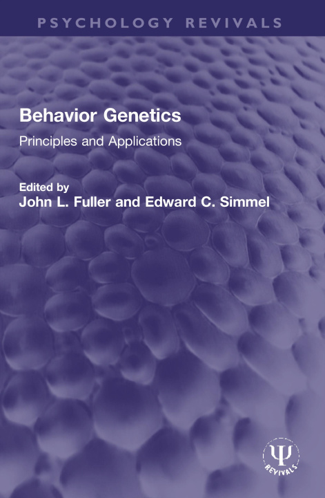 Knjiga Behavior Genetics Edward C. Simmel