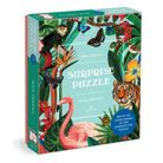Könyv WILD TROPICS 1000 PC SURPRISE PUZZLE MANIQUIZ RAXENNE