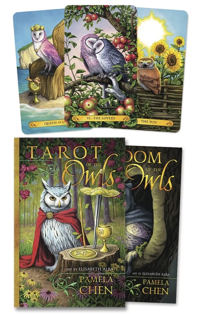 Livre TAROT OF THE OWLS CHEN PAMELA