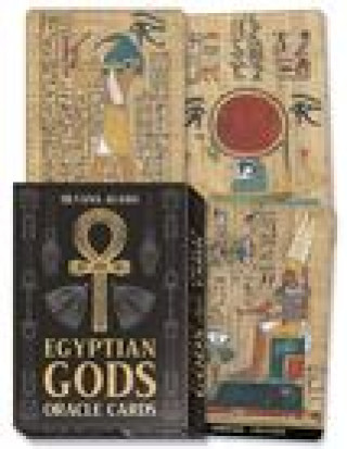 Könyv EGYPTIAN GODS ORACLE CARDS ALASIA SILVANA