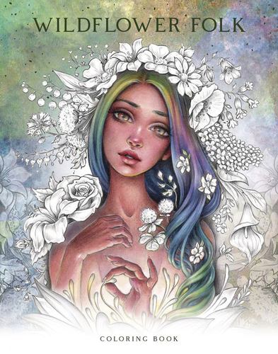 Kniha WILDFLOWER COLORING BK KARRON CHRISTINE