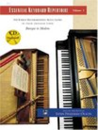 Carte Essential Keyboard Repertoire, Vol 1: 100 Early Intermediate Selections in Their Original Form - Baroque to Modern, Book &amp; CD 