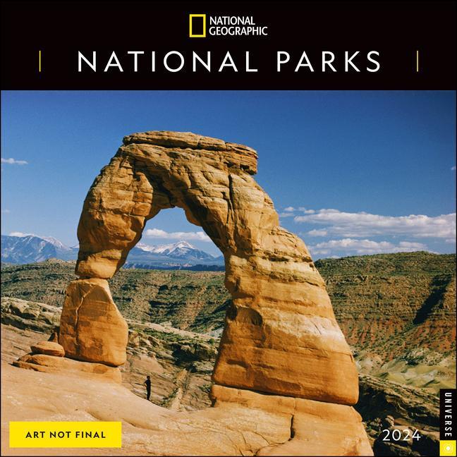 Calendar/Diary CAL 24 NATIONAL GEOGRAPHIC NATL PARKS WALL