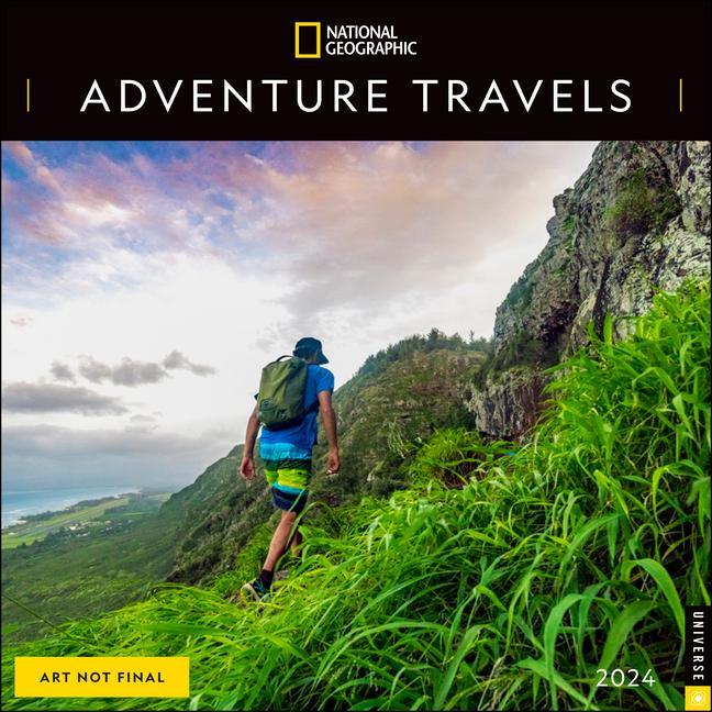 Calendar/Diary CAL 24 NATIONAL GEOGRAPHIC ADV TRAVELS WALL