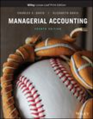 Kniha Managerial Accounting Davis