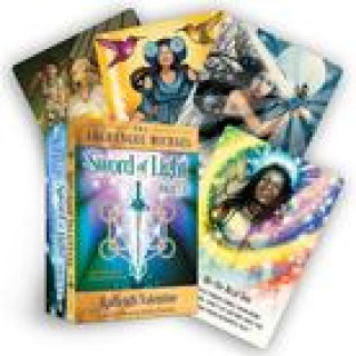 Tiskanica The Archangel Michael Sword of Light Oracle: A 44-Card Deck and Guidebook Valentine