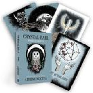 Nyomtatványok Crystal Ball Pocket Oracle: A 13-Card Deck and Guidebook Noctua