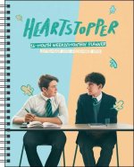 Naptár/Határidőnapló Heartstopper 16-Month 2023-2024 Weekly/Monthly Planner Calendar Netflix