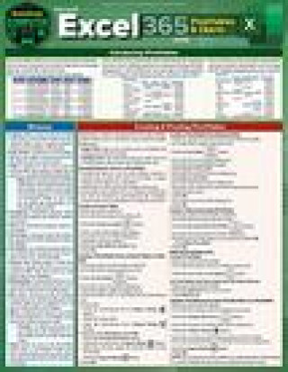 Kniha Excel 365 - Pivot Tables and Charts : A QuickStudy Laminated Reference Guide Frye
