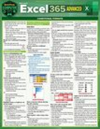 Kniha Microsoft Excel 365 Advanced : A QuickStudy Laminated Reference Guide Frye