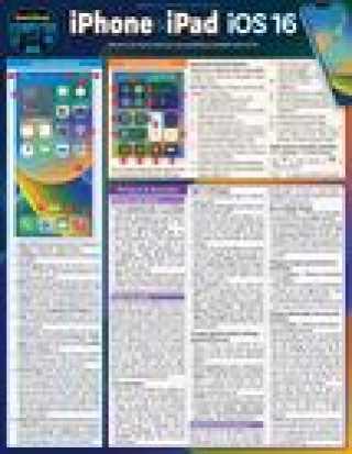 Kniha IPhone and IPad IOS 16 : A QuickStudy Laminated Reference Guide Kepler