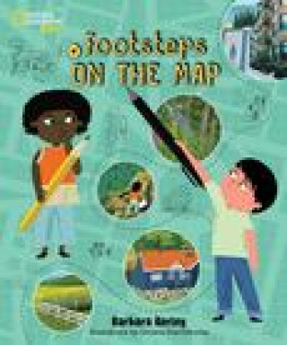 Kniha FOOTSTEPS ON THE MAP KERLEY BARBARA