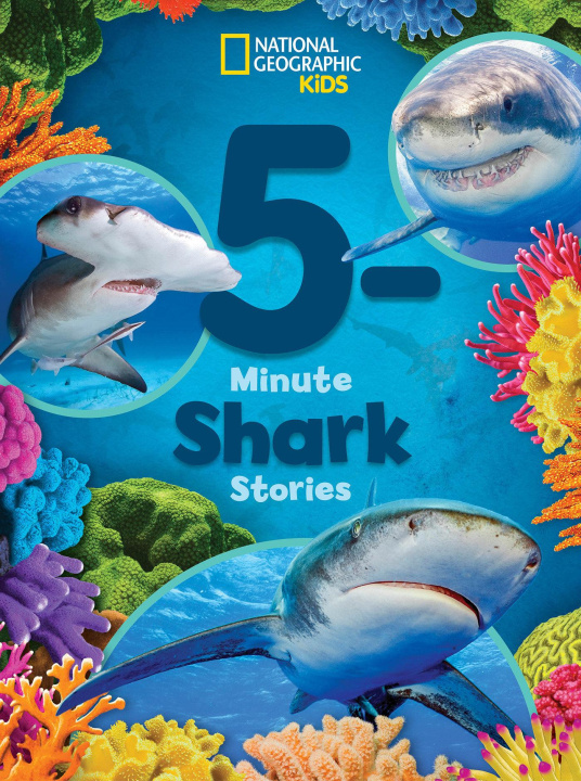 Βιβλίο NGK 5 MINUTE SHARK STORIES NATIONAL GEOGRAPHIC KIDS