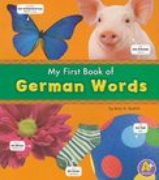 Kniha MY FIRST BK OF GERMAN WORDS KUDELA KATY R