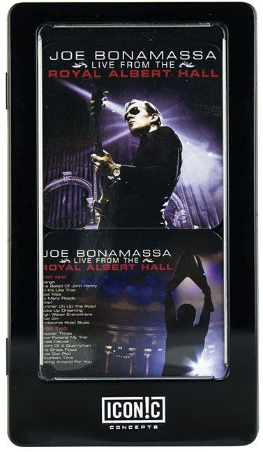 Knjiga JOE BONAMASSA 6PC TIN COASTER SET PACKAGED IN TIN BOX - ROYAL ALBERT           HALL 