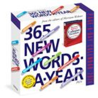 Kalendár/Diár CAL 24 365 NEW WORDS A YEAR PAGE A DAY BOX