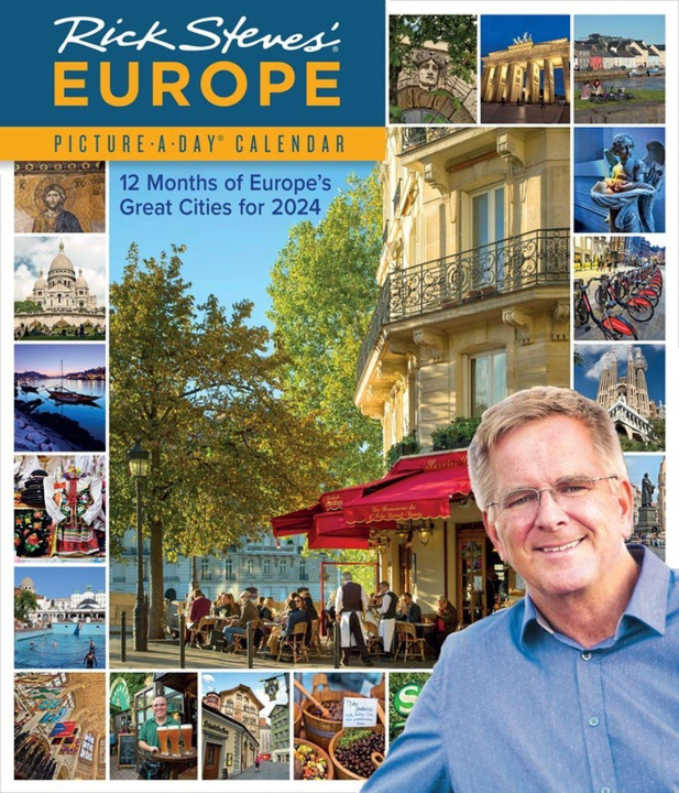 Calendar/Diary CAL 24 RICK STEEVES EUROPE PICTURE A DAY WALL