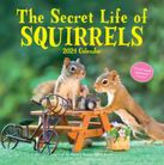 Calendar/Diary CAL 24 SECRET LIFE OF SQUIRRELS WALL
