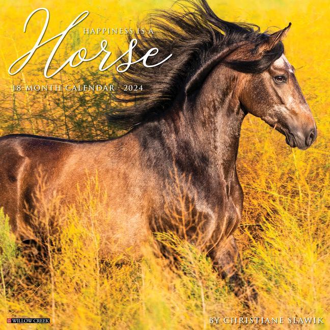 Kalendar/Rokovnik CAL 24 HAPPINESS IS A HORSE WALL