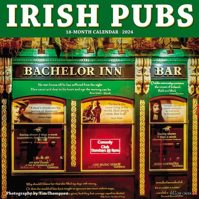 Calendar/Diary CAL 24 IRISH PUBS WALL