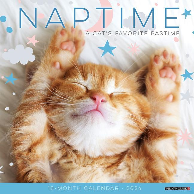 Kalendář/Diář CAL 24 NAPTIME CATS WALL