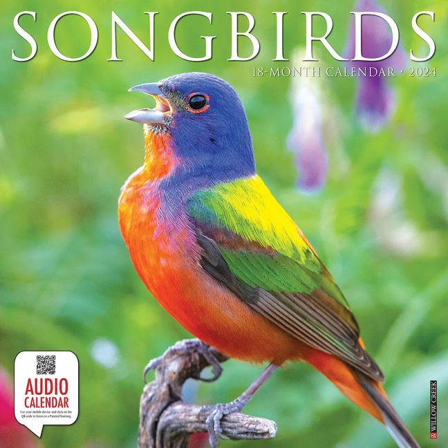 Calendar / Agendă CAL 24 SONGBIRDS WALL