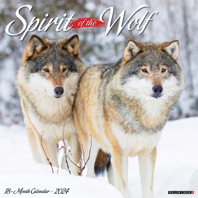 Calendario/Agenda CAL 24 SPIRIT OF THE WOLF WALL