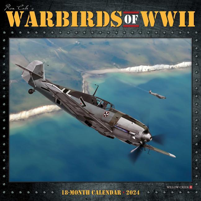 Naptár/Határidőnapló CAL 24 WARBIRDS OF WWII WALL