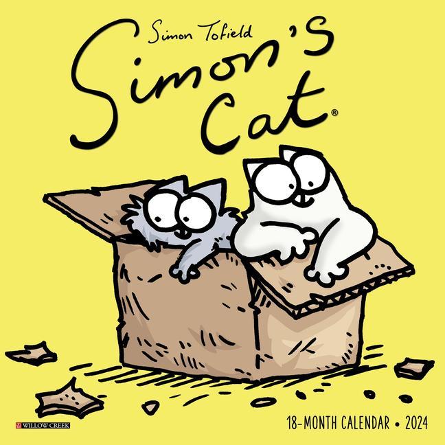 Книга CAL 24 SIMONS CAT MINI WALL