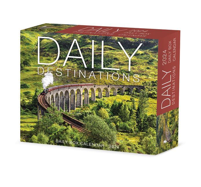 Calendar/Diary CAL 24 DAILY DESTINATIONS BOX