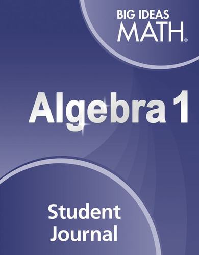 Kniha Big Ideas Math Algebra 1: Student Journal LARSON