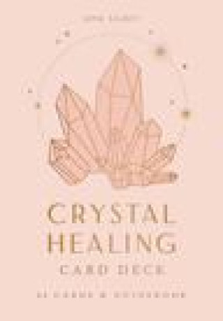 Tiskovina Crystal Healing Card Deck (Self-Care, Healing Crystals, Crystals Deck) Silbey