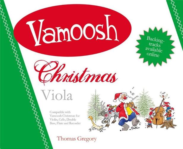 Boek VAMOOSH CHRISTMAS VIOLA - VIOLA DUET WITH OPTIONAL BACKING TRACK OR PIANO 