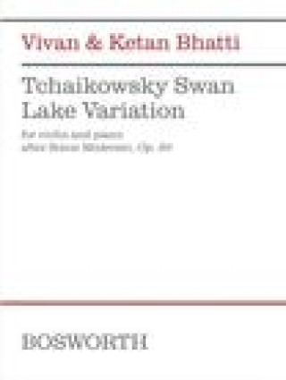Carte Tchaikovsky Swan Lake Variation (after Scene Moderato, Op. 20): for Violin and Piano 