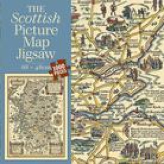 Knjiga Scottish Picture Map Jigsaw 