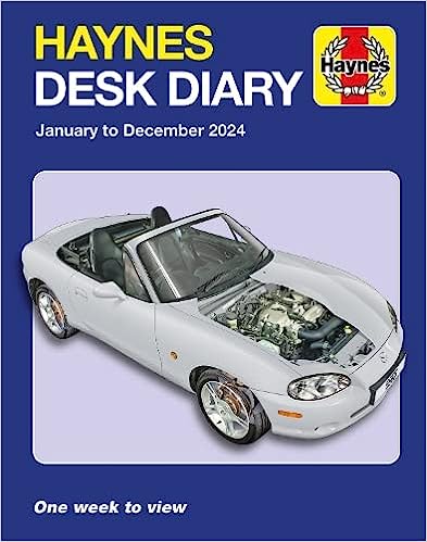 Kalendar/Rokovnik Haynes 2024 Desk Diary Haynes Group LTD