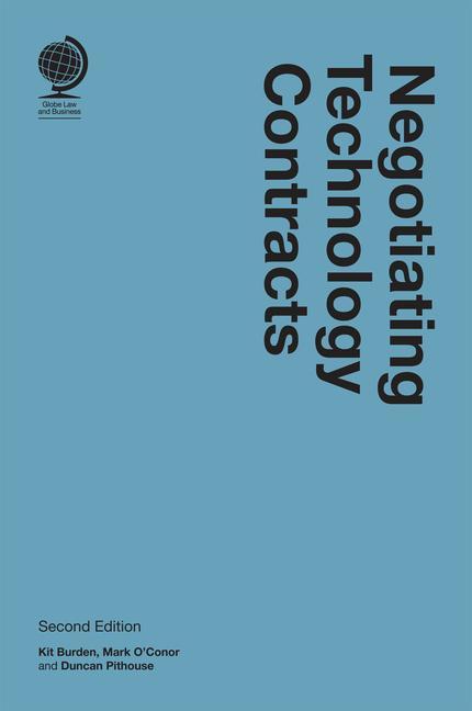 Kniha Negotiating Technology Contracts, Second Edition Kit Burden