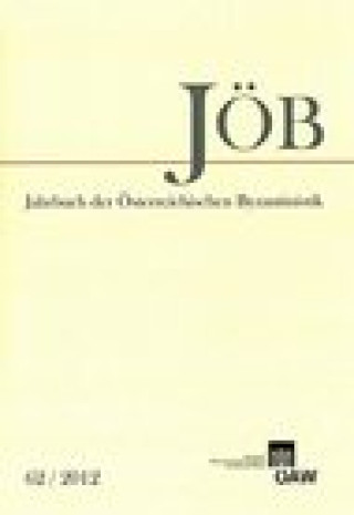 Boek Jahrbuch der Osterreichischen Byzantinistik Band 62/2012 