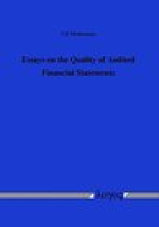 Kniha Essays on the Quality of Audited Financial Statements Mohrmann