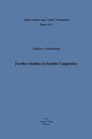 Kniha Further Studies in Semitic Linguistic Goldenberg
