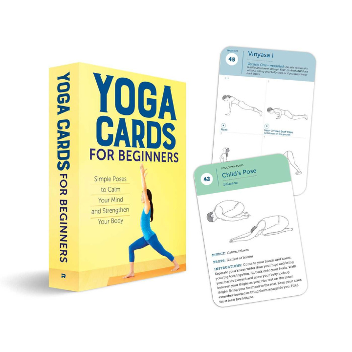 Книга YOGA CARDS FOR BEGINNERS ROCKRIDGE